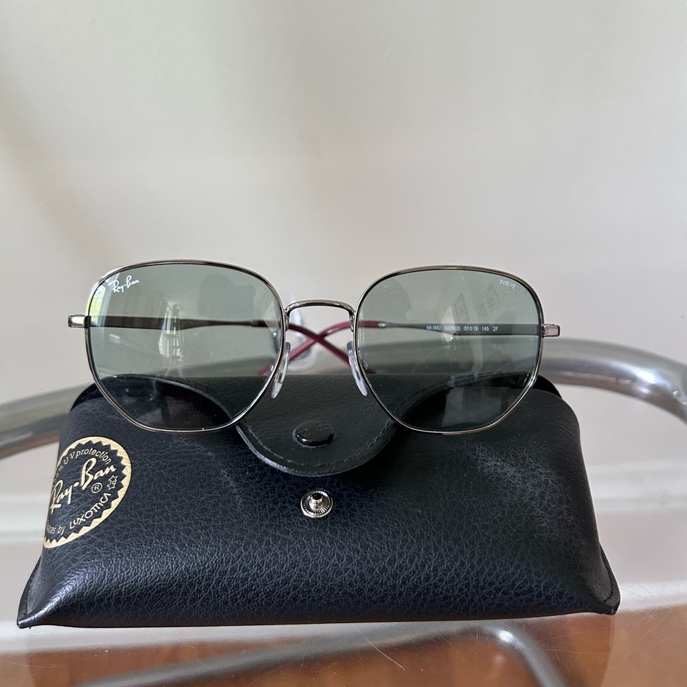 Ray-Ban Light Blue Sunglasses